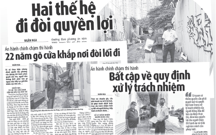 Thủ tướng yêu cầu chấn chỉnh tình trạng 'ba không' án hành chính