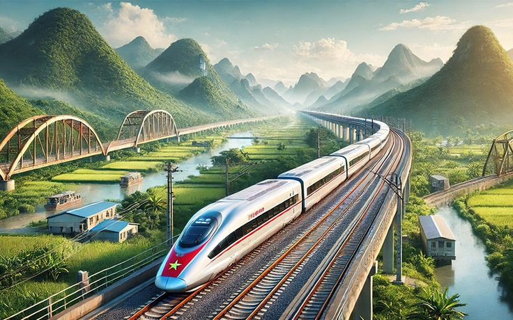 Nghiên cứu đường sắt cao tốc 350 km/giờ từ TP.HCM chạy thẳng về Cà Mau