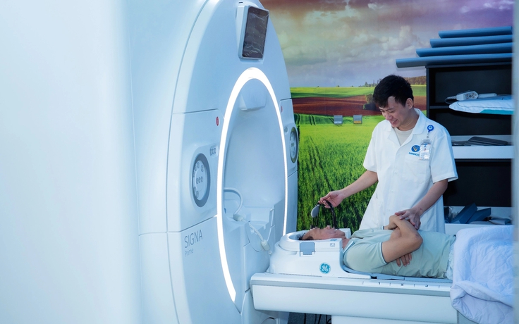 Bệnh viện Nam Sài Gòn đưa vào vận hành máy MRI tích hợp AI