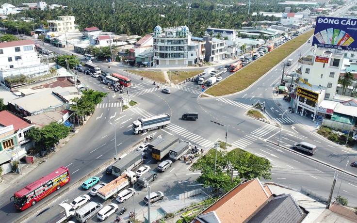 Xây cầu vượt ngã tư Đồng Tâm để giảm ùn tắc 'cửa ngõ' cầu Rạch Miễu 2
