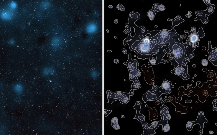 Lần đầu có bản đồ vật chất tối chi tiết nhất từ trước đến nay