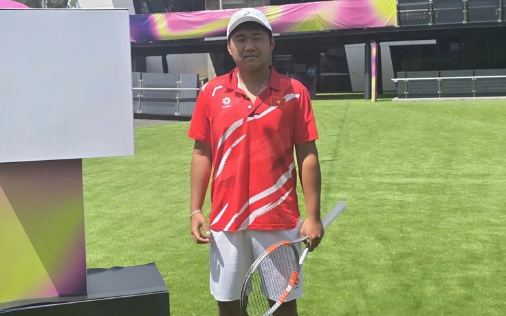 Lê Tiến Anh trước cơ hội vào bán kết U.14 đơn nam quần vợt Úc mở rộng