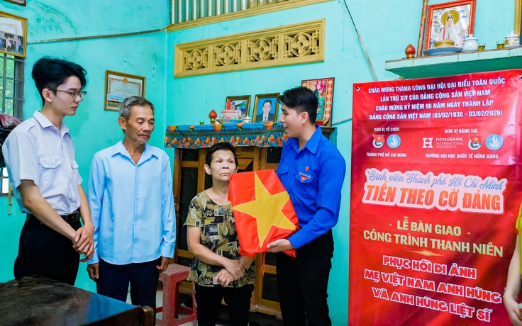 Đưa Nghị quyết Đại hội XIV vào cuộc sống: Sinh viên TP.HCM tiến theo Đảng