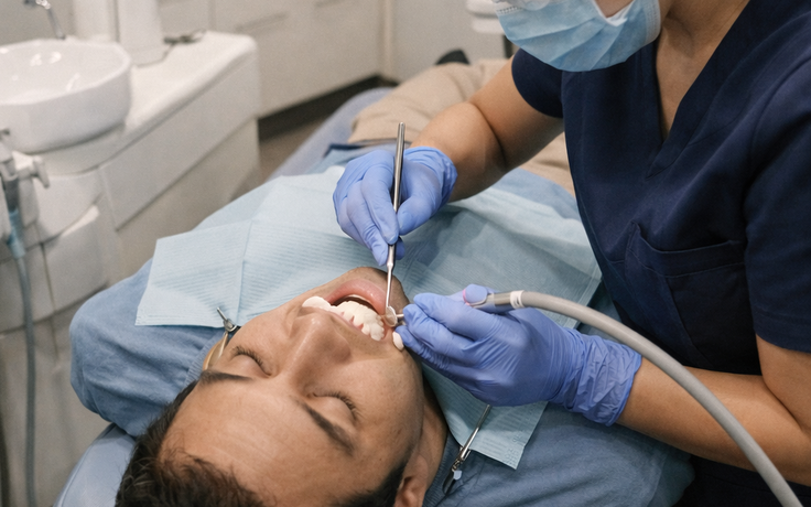 Lo ngại thạch tín trong nha khoa: Cách bảo vệ bản thân khi điều trị răng