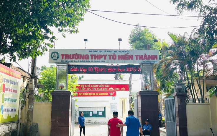 Vụ nghi vấn sửa điểm thi tại Trường THPT Tô Hiến Thành: Công an vào cuộc