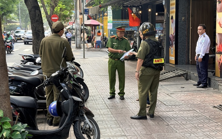 TP.HCM sắp thí điểm cho người dân đăng ký sử dụng tạm thời vỉa hè qua phần mềm