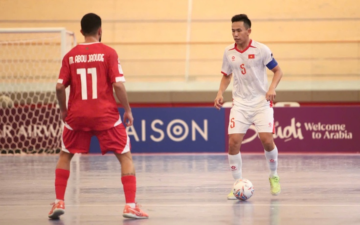 Đội tuyển futsal Việt Nam thẳng tiến tứ kết châu Á