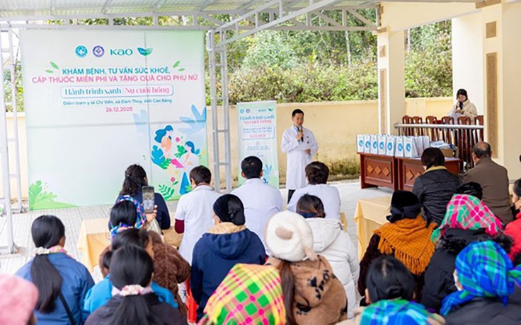 Hơn 1.000 phụ nữ vùng cao được chăm sóc sức khỏe sinh sản cùng Laurier