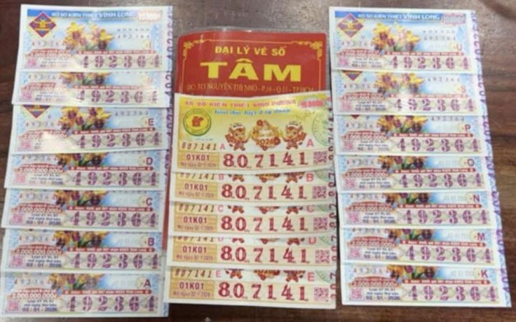 TP.HCM: 19 tờ trúng độc đắc xổ số miền Nam 2 đài Bình Dương, Vĩnh Long