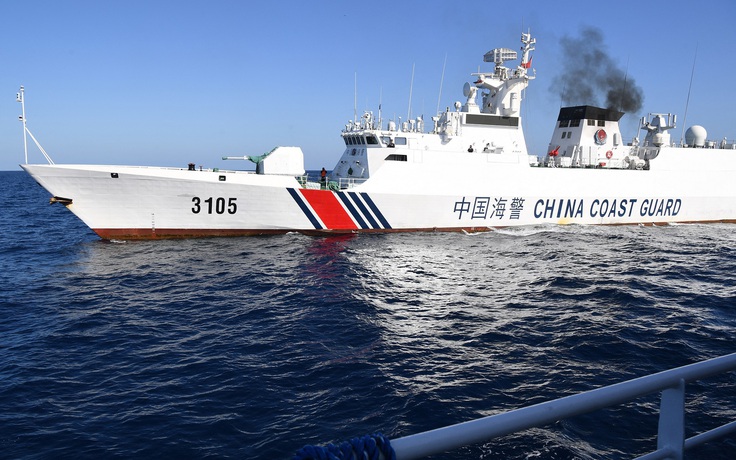 Tàu Trung Quốc hiện diện ở mức chưa từng có tại bãi cạn Scarborough ở Biển Đông?