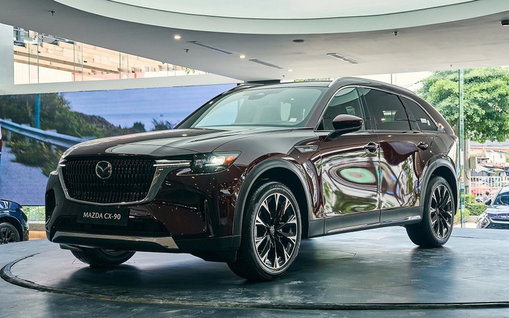 THACO AUTO nhận đặt cọc SUV cỡ lớn Mazda CX-90, giá dự kiến 2,5 tỉ đồng