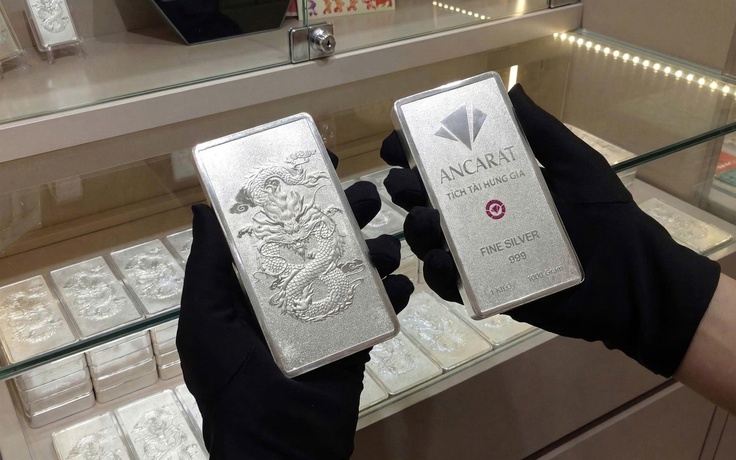 Ancarat bán bạc qua app ngân hàng BIDV