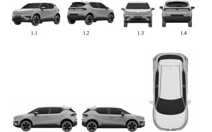 VinFast VF 5 sắp có bản nâng cấp, thiết kế cứng cáp hơn