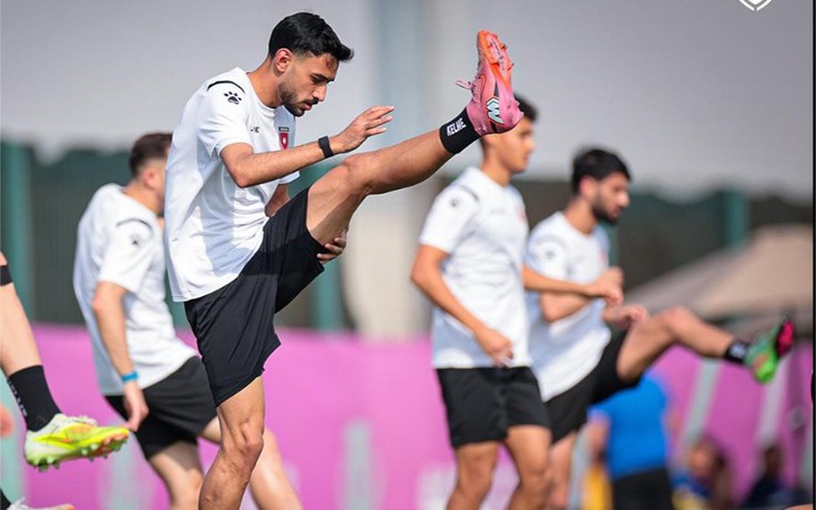 U.23 Jordan tập cực nặng trước trận đại chiến U.23 Việt Nam, sẵn sàng chơi pressing đè bẹp đối thủ