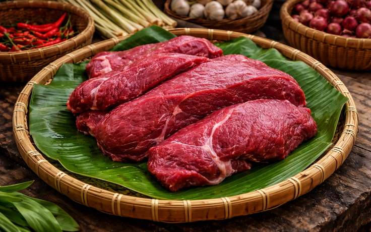 Bác sĩ chỉ ra 4 cách phân biệt thịt bò thật và giả