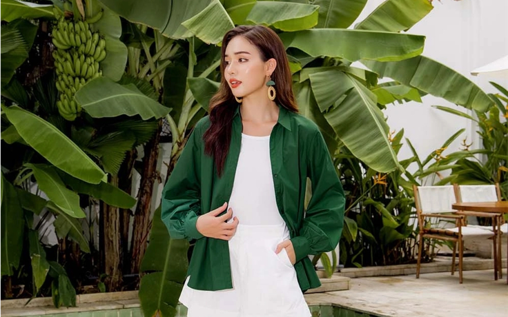 Diện sắc xanh lá cây, làm sao để không bị già?