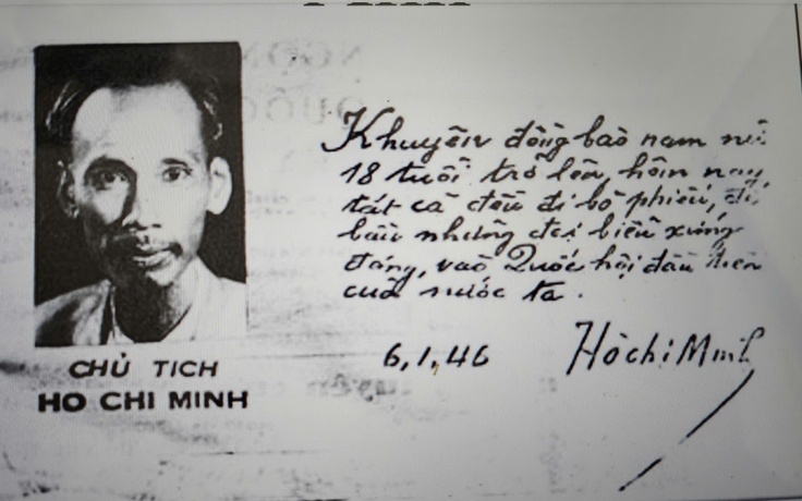 Xem Mùa xuân - Khởi nguồn thắng lợi: Bác Hồ nói về bầu cử và 'làm quan cách mạng'