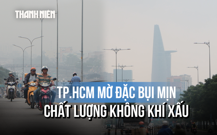 TP.HCM chìm trong bụi mù mức cảnh báo đỏ: Người dân nói gì?