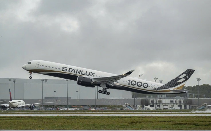 Hãng hàng không của Đài Loan nhận phiên bản Airbus A350 lớn nhất