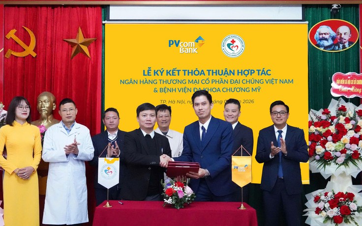 PVcomBank hợp tác Bệnh viện Đa khoa Chương Mỹ: Thúc đẩy thanh toán không dùng tiền mặt