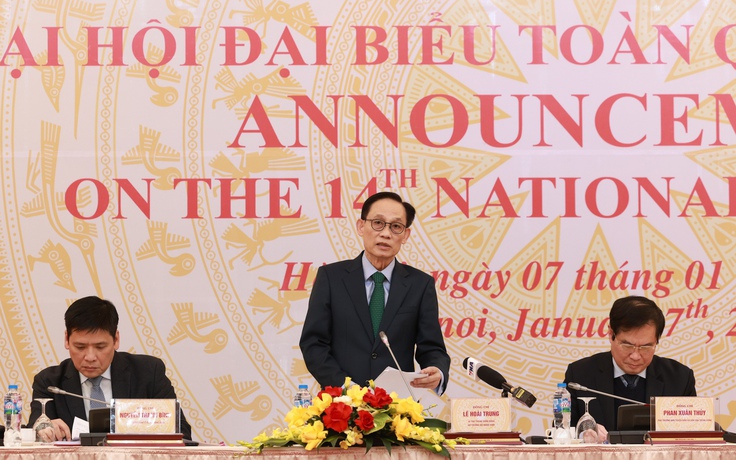 'Đại hội XIV là dấu mốc đặc biệt quan trọng trong quá trình phát triển đất nước'