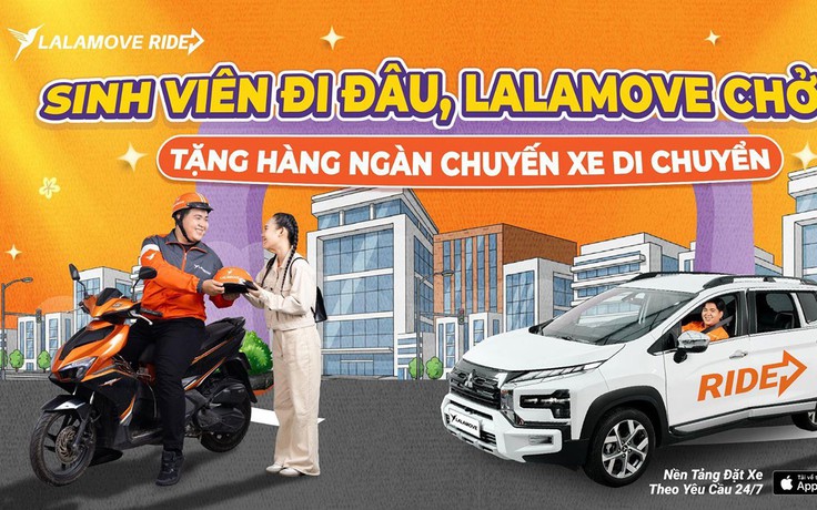 Lalamove tặng hàng ngàn chuyến di chuyển cho sinh viên dịp Tết