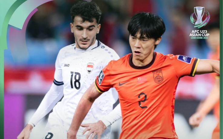 Thủ thành U.23 Trung Quốc hóa 'người nhện', giúp đội nhà cầm chân U.23 Iraq