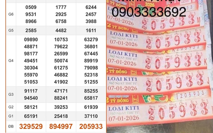 Người đàn ông ở TP.HCM trúng độc đắc 10 tỉ xổ số miền Nam, nhận hết tiền mặt