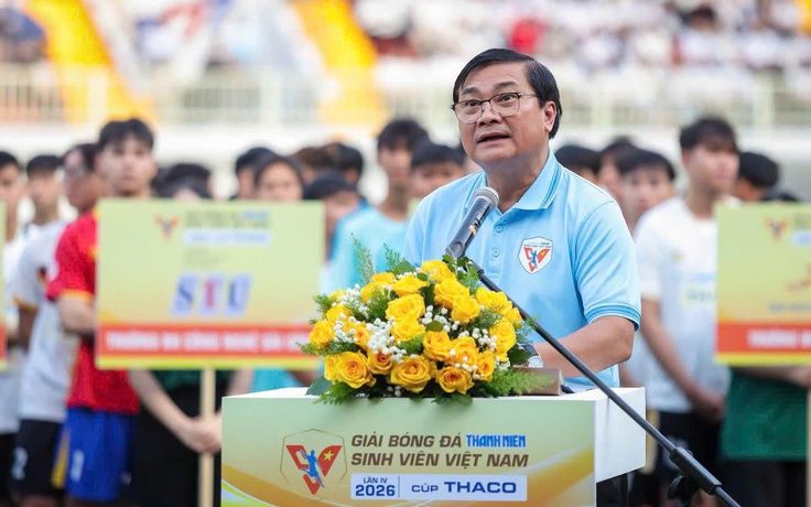 Khai mạc giải bóng đá Thanh Niên sinh viên VN lần IV - 2026 cúp THACO