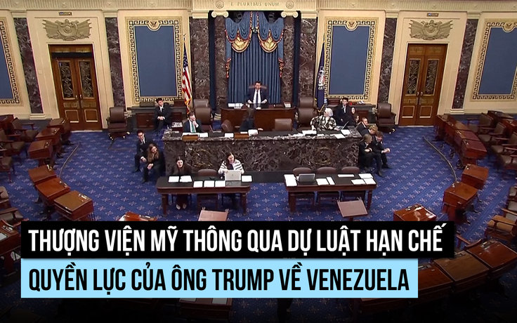 Thượng viện Mỹ tìm cách 'hãm phanh' quyền lực ông Trump về Venezuela