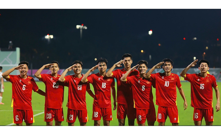 Chiến thắng ngọt ngào của U.23 Việt Nam