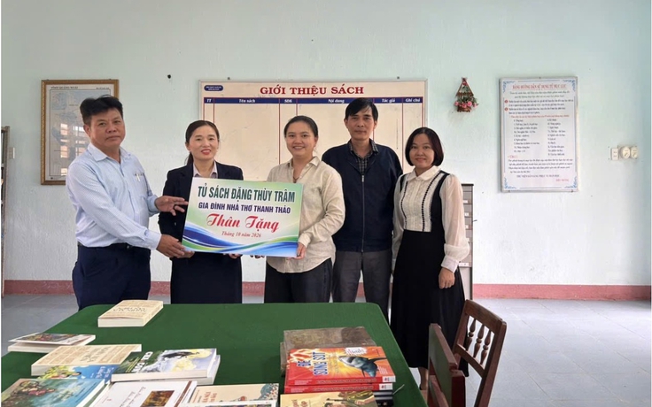 Tủ sách Đặng Thùy Trâm đã về với Sơn Mỹ