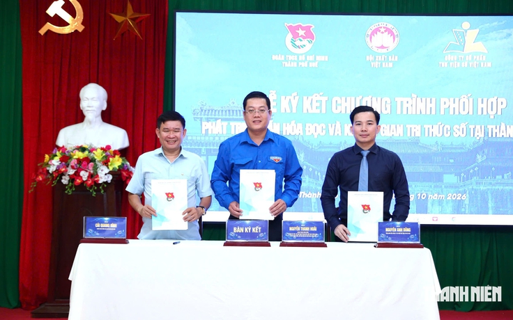 Hội Xuất bản ký kết hợp tác phát triển văn hóa đọc tại Huế
