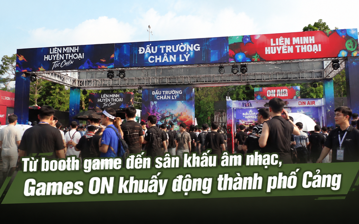 Từ booth game đến sân khấu âm nhạc, Games ON khuấy động thành phố Cảng