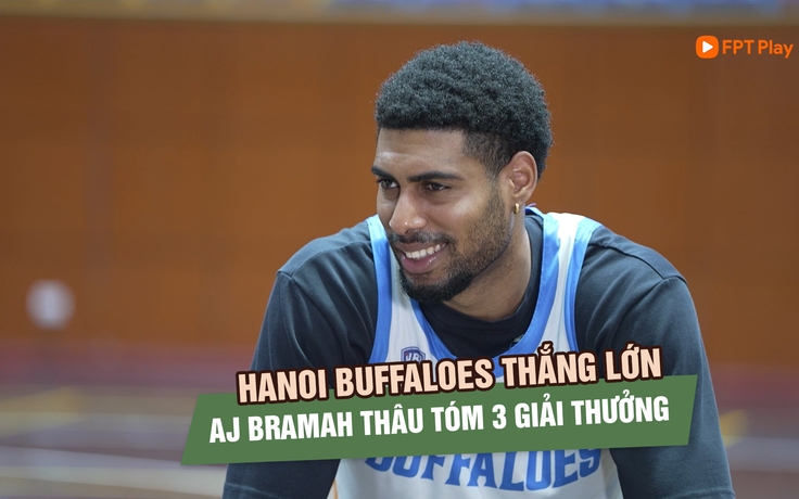 Hanoi Buffaloes thắng lớn tại VBA Awards 2026, AJ Bramah thâu tóm 3 giải thưởng