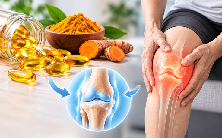 Uống dầu cá omega-3 cùng nghệ: Cơ thể thay đổi gì?