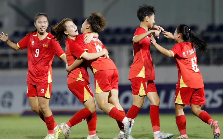 U.17 nữ Việt Nam hiên ngang giành vé VCK châu Á sau 3 trận toàn thắng: VFF thưởng 900 triệu đồng