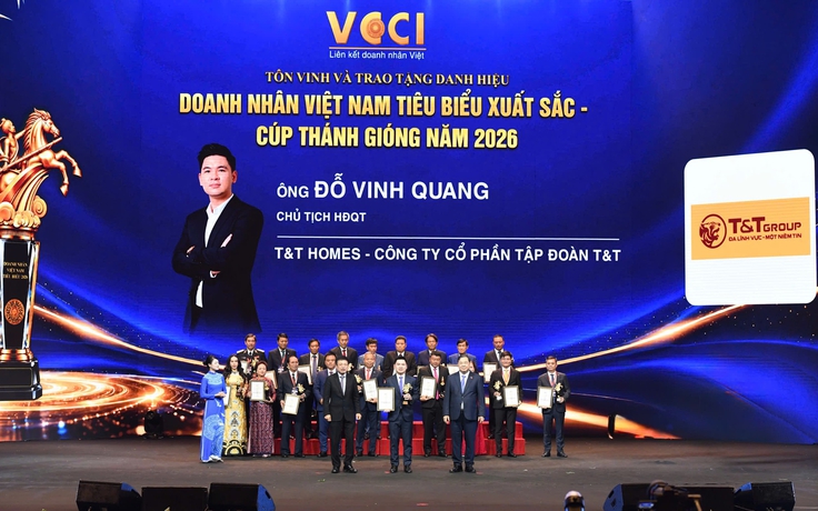Phó chủ tịch T&T Group Đỗ Vinh Quang nhận Cúp Thánh Gióng 2026