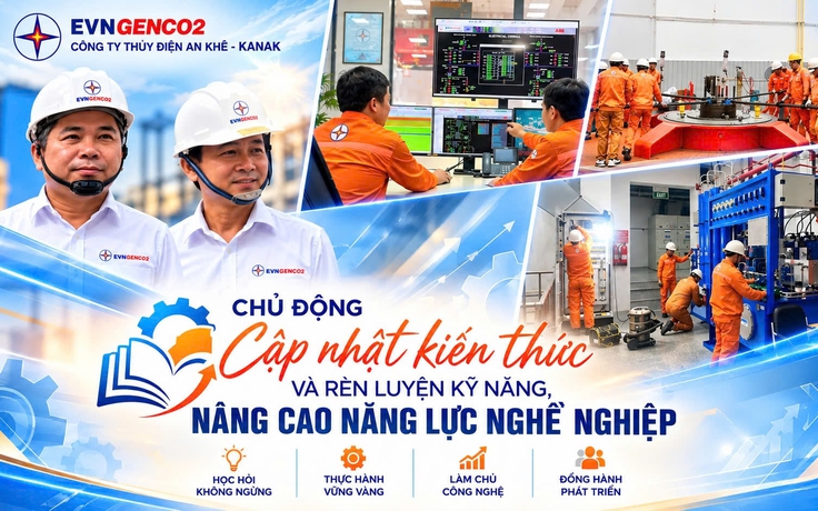 Thủy điện An Khê - Ka Nak nâng cao kỹ năng nghề cho người lao động