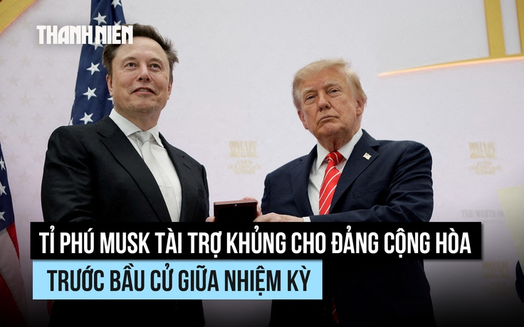 Tỉ phú Musk tài trợ khủng cho đảng Cộng hòa trước bầu cử giữa nhiệm kỳ