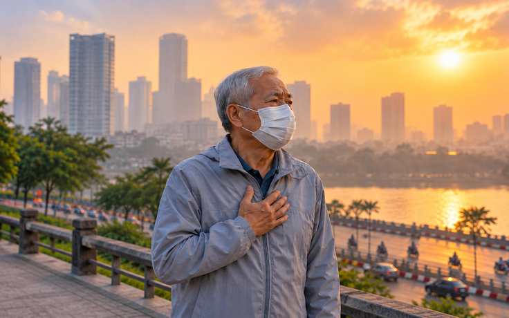Ô nhiễm không khí: Người lớn tuổi mắc bệnh tim, phổi nên tập thể dục thế nào?