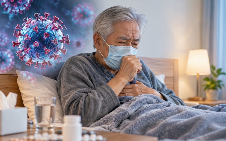 Cúm A nguy hiểm thế nào với người lớn tuổi có bệnh nền? Bác sĩ đưa ra lời khuyên