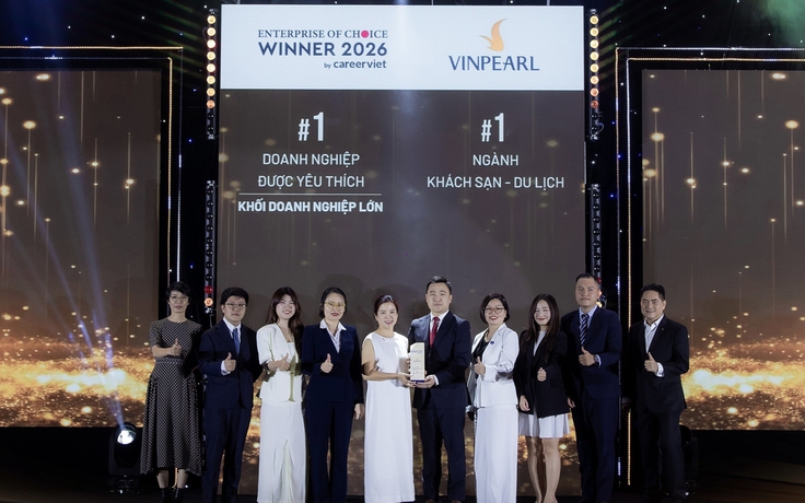 Vinpearl là doanh nghiệp lớn được người lao động yêu thích nhất 2026