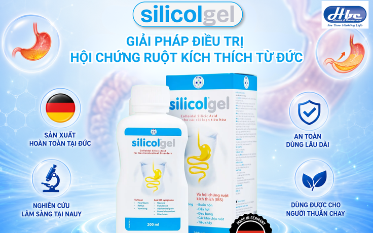 Silicol Gel - Giải pháp điều trị hội chứng ruột kích thích từ Đức