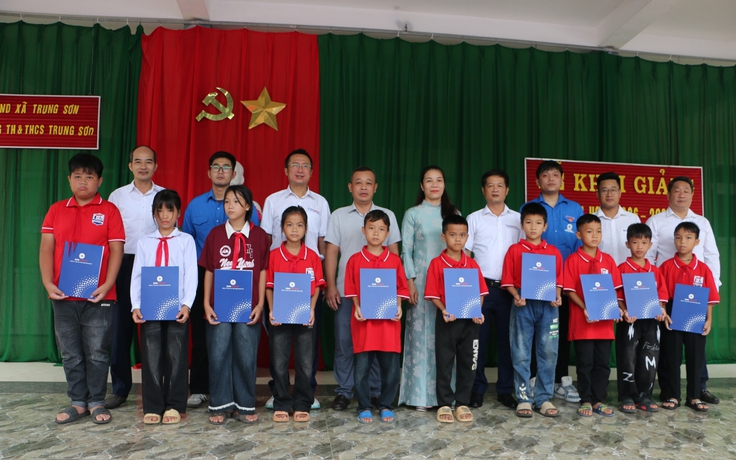 Các đơn vị trong EVNGENCO2 chung tay tiếp sức học sinh đến trường