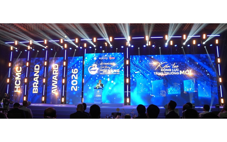 EVNHCMC đạt giải Thương hiệu Vàng TP.HCM năm 2026