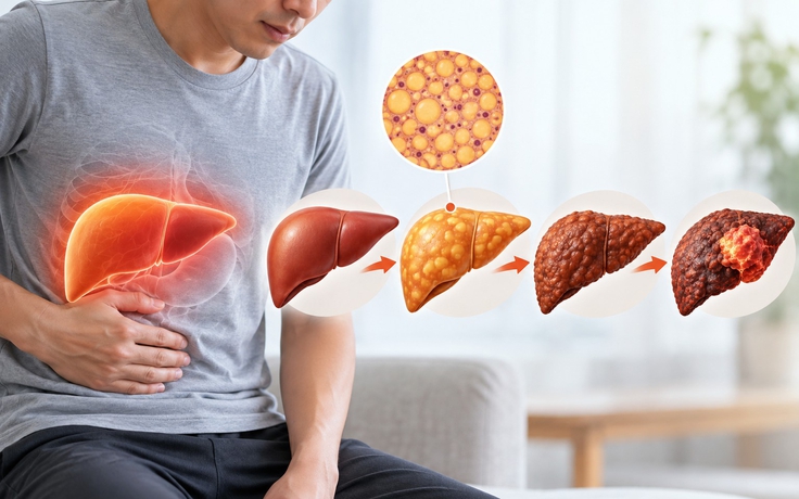 Gan nhiễm mỡ: Khi nào nguy cơ ung thư gan tăng cao?