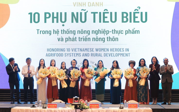 Bất ngờ 10 phụ nữ Việt Nam được FAO vinh danh Bất ngờ 10 phụ nữ Việt Nam được FAO vinh danh