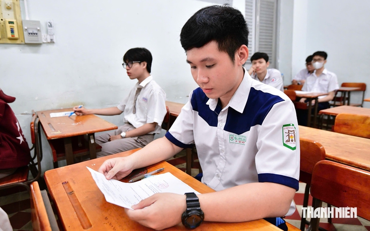 Mức điểm chuẩn trúng tuyển vào đội dự tuyển thi học sinh giỏi quốc gia của TP.HCM