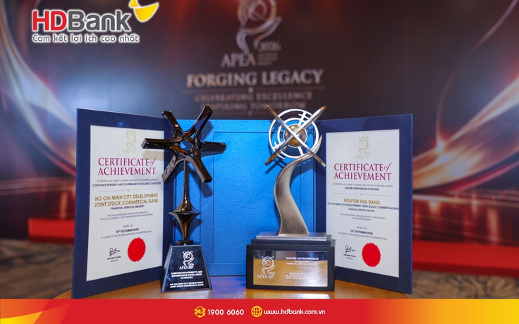APEA 2026 vinh danh HDBank về quản trị bền vững và minh bạch